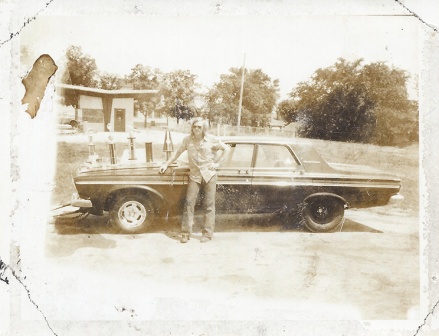 Earl and his race car circa 1969